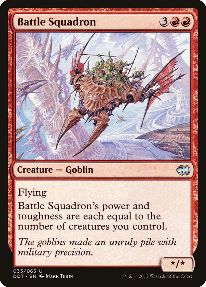 Battle Squadron [Duel Decks: Merfolk vs. Goblins] - Magic: The Gathering - Card Brawlers | Quebec | Canada |