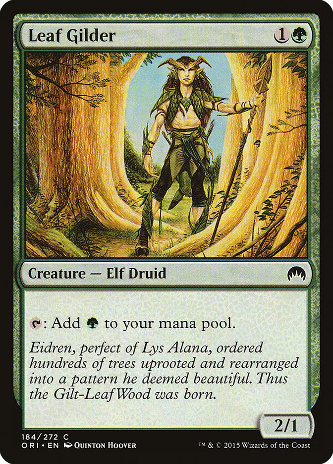 Leaf Gilder [Magic Origins] - Magic: The Gathering - Card Brawlers | Quebec | Canada |