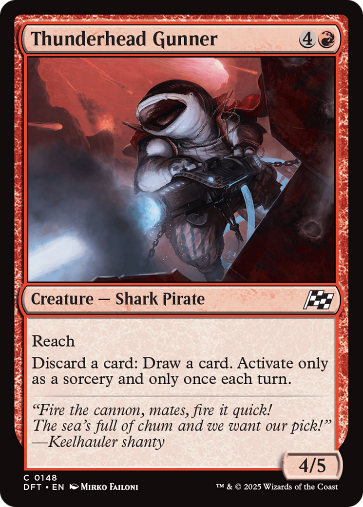 Thunderhead Gunner [Aetherdrift] - Magic: The Gathering - Card Brawlers | Quebec | Canada |