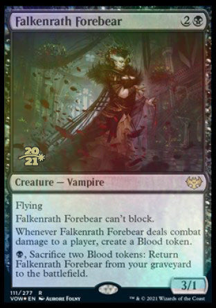Falkenrath Forebear [Innistrad: Crimson Vow Prerelease Promos] - Magic: The Gathering - Card Brawlers | Quebec | Canada |