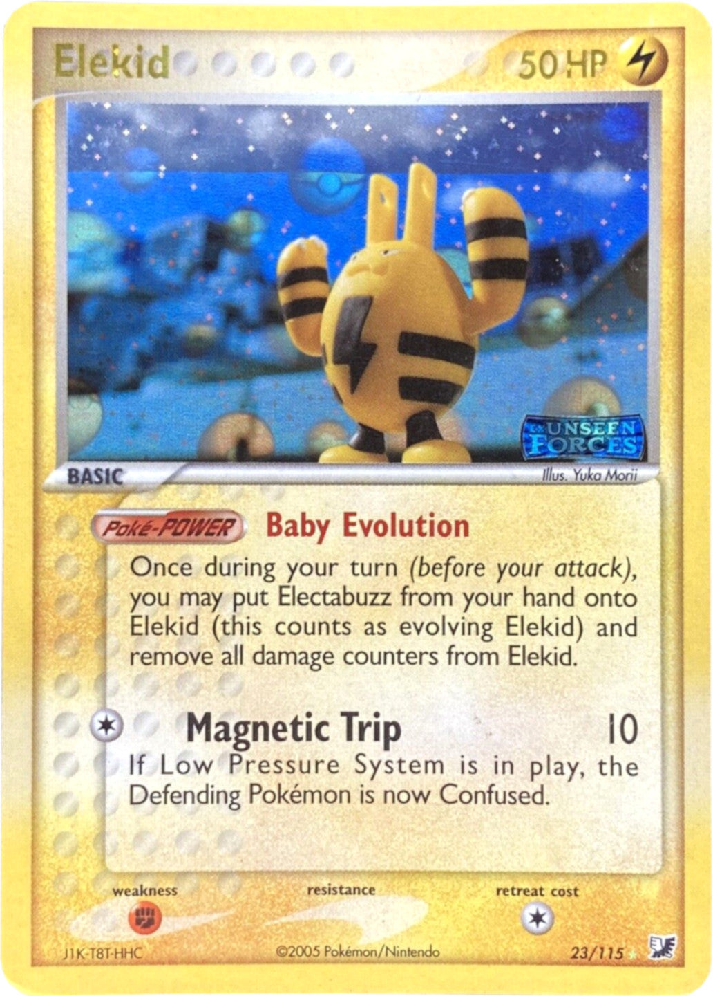 Elekid (23/115) (Stamped) [EX: Unseen Forces] - Pokémon - Card Brawlers | Quebec | Canada |