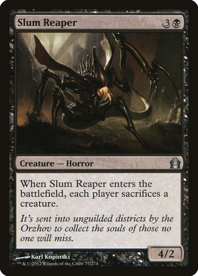 Slum Reaper [Return to Ravnica] - Magic: The Gathering - Card Brawlers | Quebec | Canada |