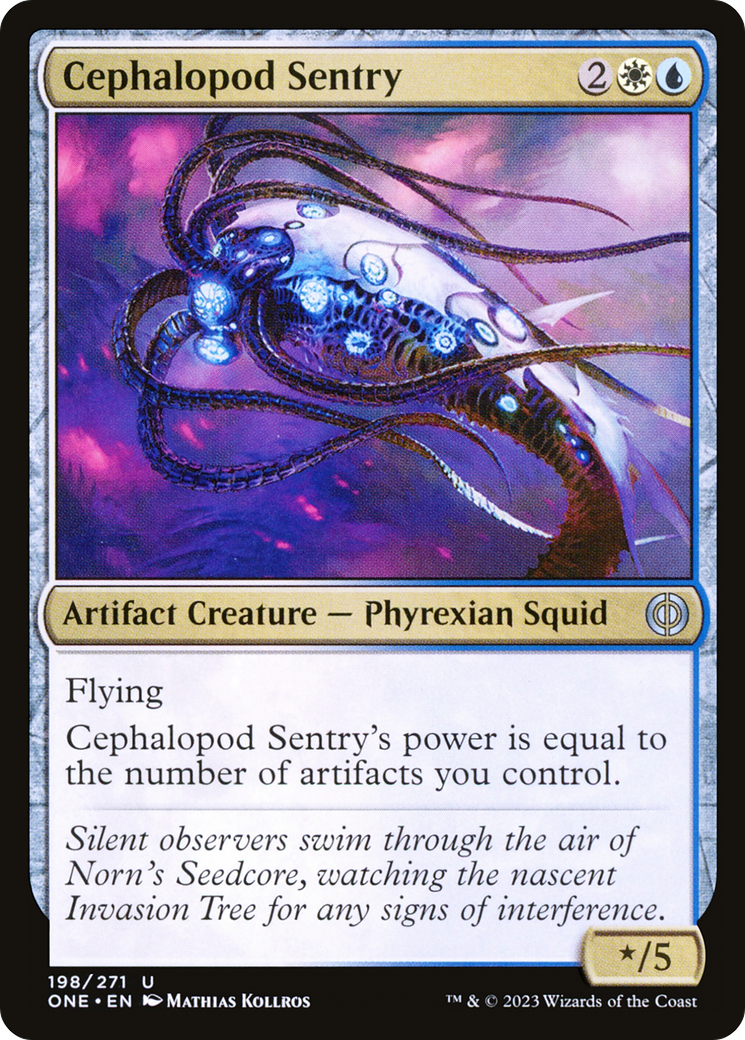 Cephalopod Sentry [Phyrexia: All Will Be One] - Magic: The Gathering - Card Brawlers | Quebec | Canada |