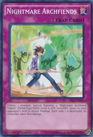 Nightmare Archfiends [SR04-EN035] Common - Yu-Gi-Oh! - Card Brawlers | Quebec | Canada |