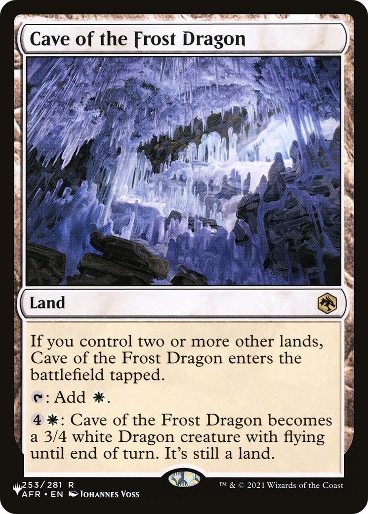 Cave of the Frost Dragon [The List] - Magic: The Gathering - Card Brawlers | Quebec | Canada |