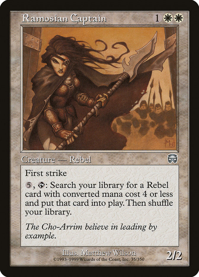 Ramosian Captain [Mercadian Masques] - Magic: The Gathering - Card Brawlers | Quebec | Canada |
