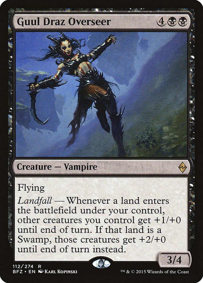 Guul Draz Overseer [Battle for Zendikar] - Magic: The Gathering - Card Brawlers | Quebec | Canada |