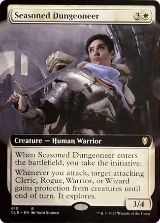 Seasoned Dungeoneer (Extended Art) [Commander Legends: Battle for Baldur's Gate] - Magic: The Gathering - Card Brawlers | Quebec | Canada |