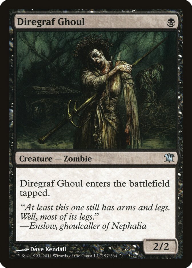 Diregraf Ghoul [Innistrad] - Magic: The Gathering - Card Brawlers | Quebec | Canada |