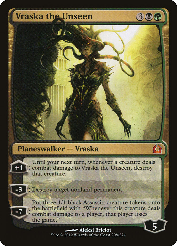 Vraska the Unseen [Return to Ravnica] - Magic: The Gathering - Card Brawlers | Quebec | Canada |