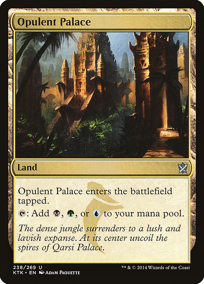 Opulent Palace [Khans of Tarkir] - Magic: The Gathering - Card Brawlers | Quebec | Canada |