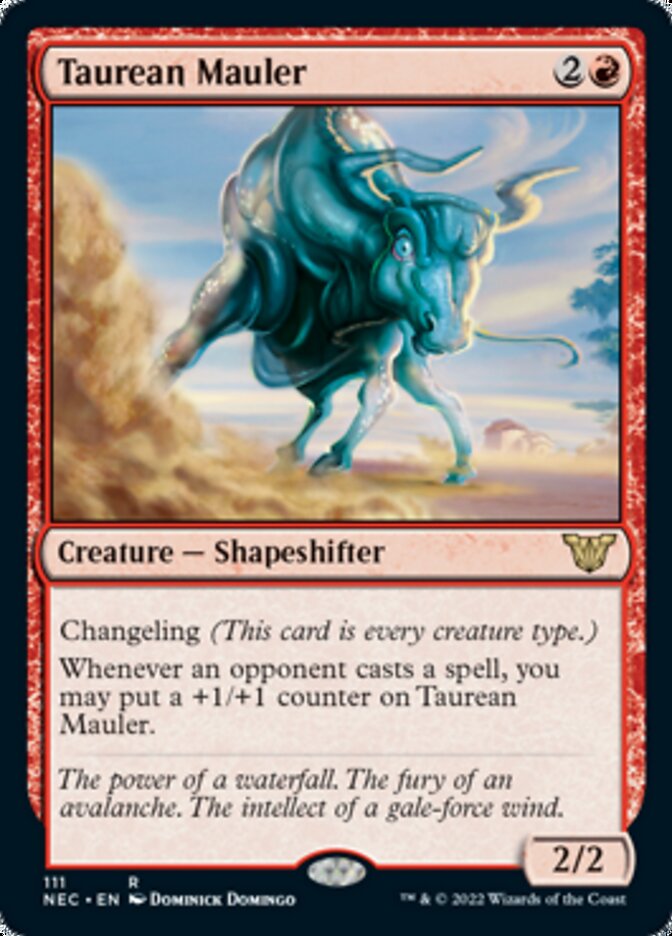 Taurean Mauler [Kamigawa: Neon Dynasty Commander] - Magic: The Gathering - Card Brawlers | Quebec | Canada |
