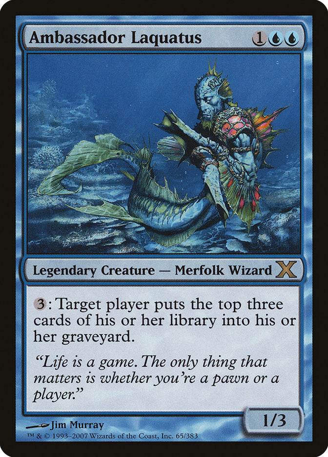 Ambassador Laquatus [Tenth Edition] - Magic: The Gathering - Card Brawlers | Quebec | Canada |