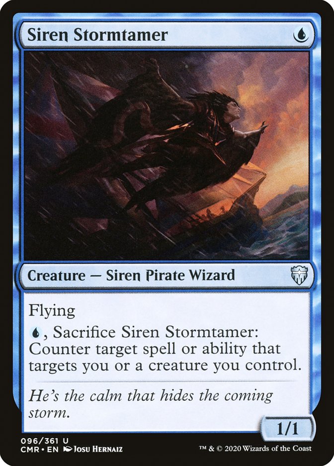 Siren Stormtamer [Commander Legends] - Magic: The Gathering - Card Brawlers | Quebec | Canada |