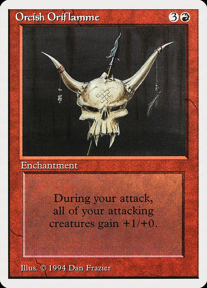 Orcish Oriflamme [Summer Magic / Edgar] - Magic: The Gathering - Card Brawlers | Quebec | Canada |