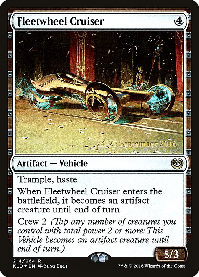 Fleetwheel Cruiser [Kaladesh Prerelease Promos] - Magic: The Gathering - Card Brawlers | Quebec | Canada |