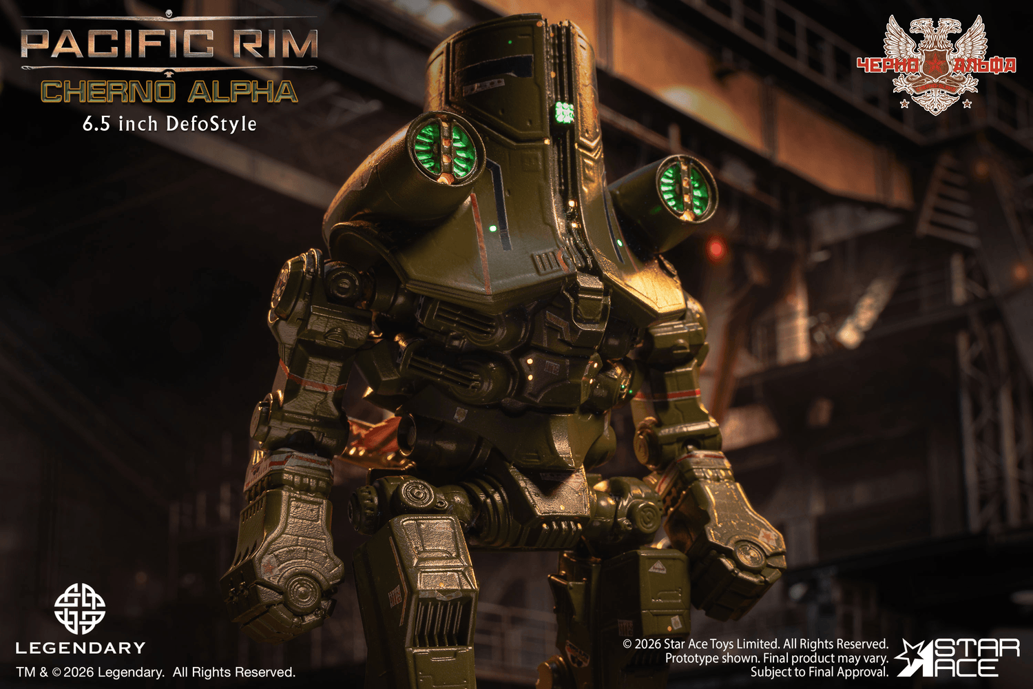 Star Ace - Pacific Rim – Cherno Alpha DefoStyle Figure - (PREORDER) December 15, 2026