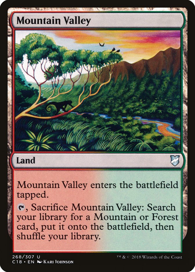 Mountain Valley [Commander 2018] - Magic: The Gathering - Card Brawlers | Quebec | Canada |