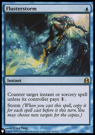 Flusterstorm [The List] - Magic: The Gathering - Card Brawlers | Quebec | Canada |