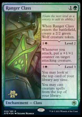 Ranger Class [Dungeons & Dragons: Adventures in the Forgotten Realms Prerelease Promos] - Magic: The Gathering - Card Brawlers | Quebec | Canada |