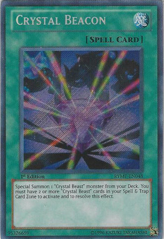 Crystal Beacon [RYMP-EN048] Secret Rare - Yu-Gi-Oh! - Card Brawlers | Quebec | Canada |