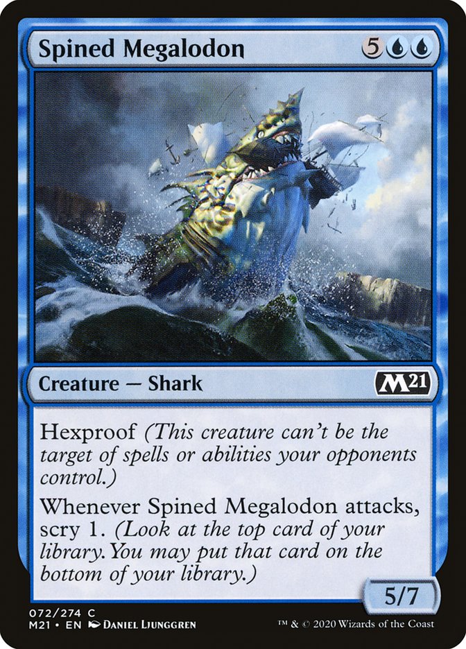 Spined Megalodon [Core Set 2021] - Magic: The Gathering - Card Brawlers | Quebec | Canada |