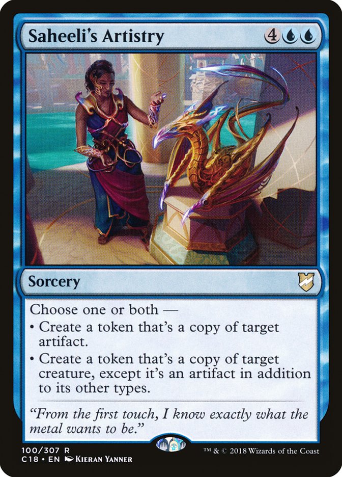 Saheeli's Artistry [Commander 2018] - Magic: The Gathering - Card Brawlers | Quebec | Canada |