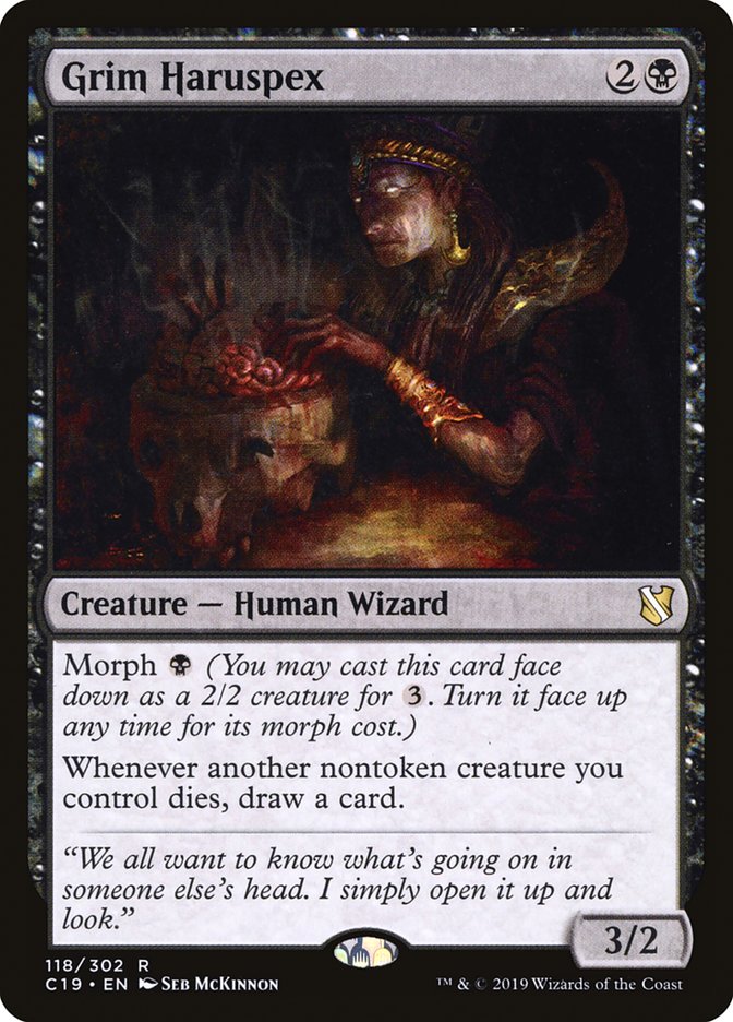 Grim Haruspex [Commander 2019] - Magic: The Gathering - Card Brawlers | Quebec | Canada |