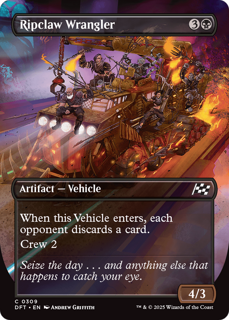 Ripclaw Wrangler (Borderless) [Aetherdrift] - Magic: The Gathering - Card Brawlers | Quebec | Canada |
