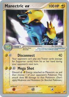 Manectric ex (101/107) (Mewtrick - Jason Klaczynski) [World Championships 2006] - Pokémon - Card Brawlers | Quebec | Canada |