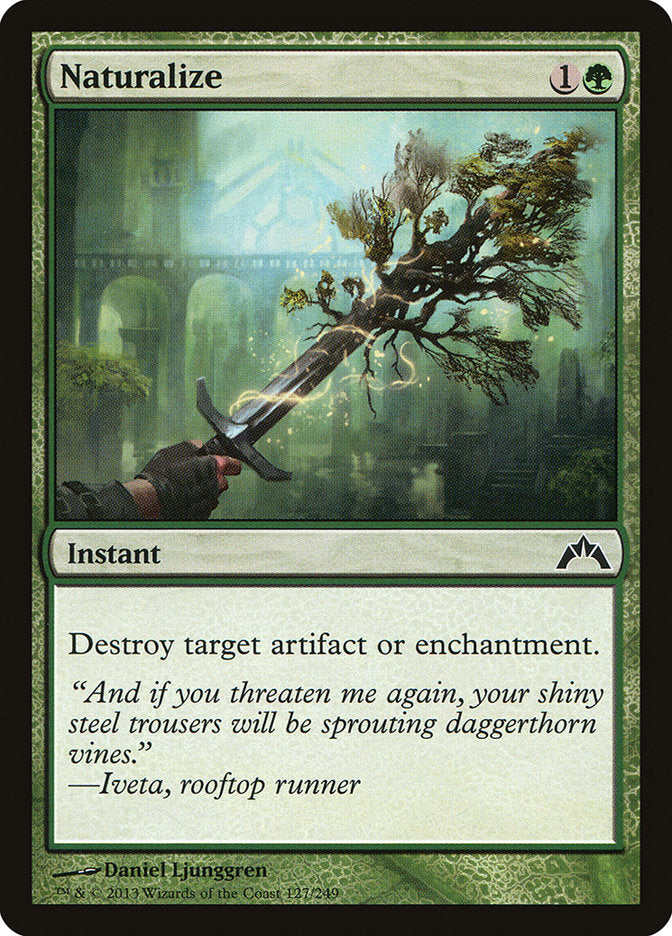 Naturalize [Gatecrash] - Magic: The Gathering - Card Brawlers | Quebec | Canada |