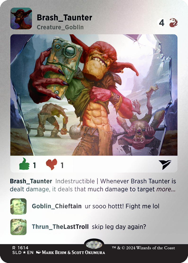 Brash Taunter (Rainbow Foil) [Secret Lair Drop Series] - Magic: The Gathering - Card Brawlers | Quebec | Canada |