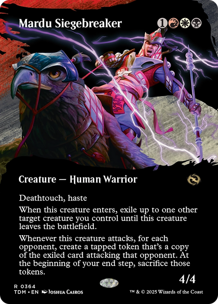 Mardu Siegebreaker (Borderless) [Tarkir: Dragonstorm] - Magic: The Gathering - Card Brawlers | Quebec | Canada |