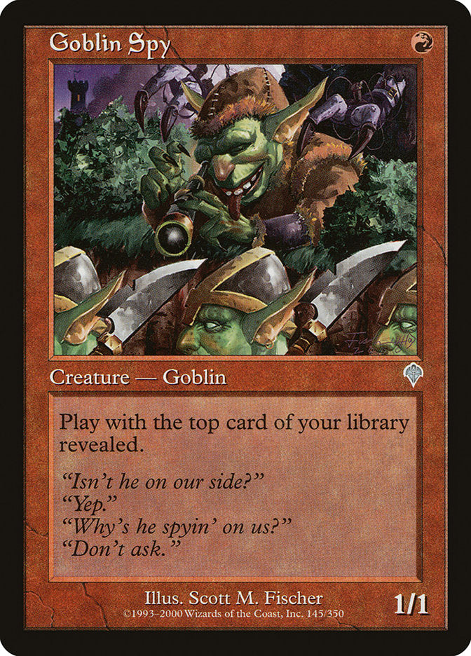 Goblin Spy [Invasion] - Magic: The Gathering - Card Brawlers | Quebec | Canada |
