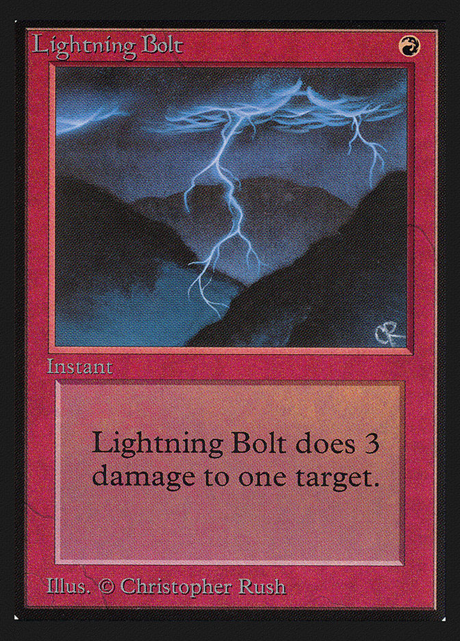 Lightning Bolt [International Collectors' Edition] - Magic: The Gathering - Card Brawlers | Quebec | Canada |
