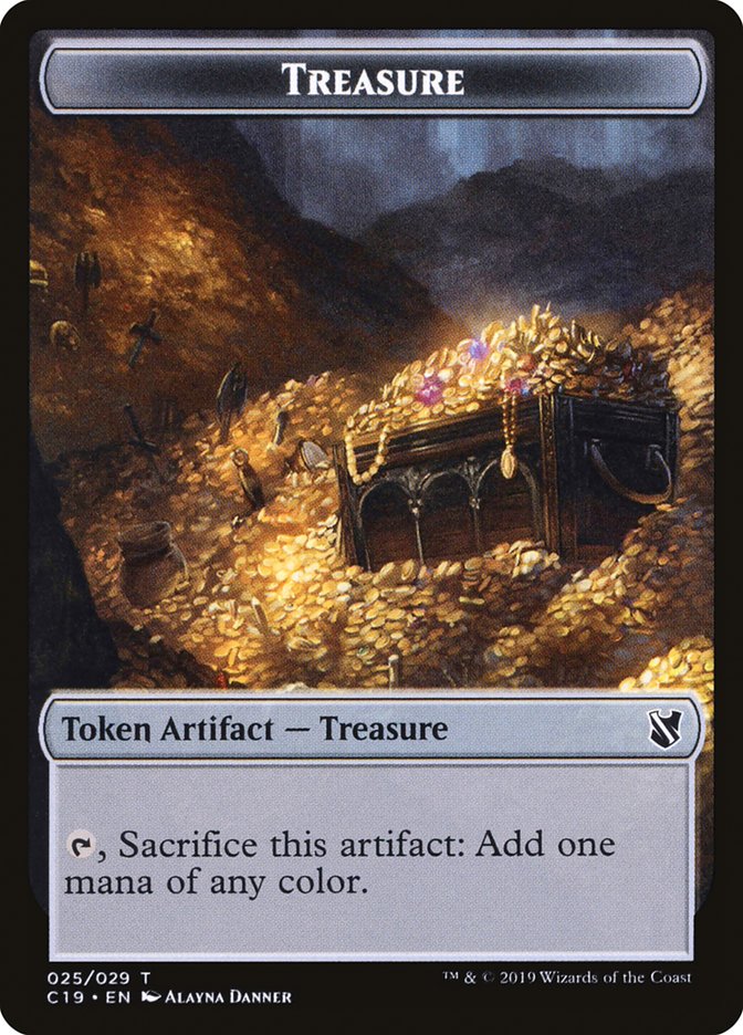 Treasure Token [Commander 2019 Tokens] - Magic: The Gathering - Card Brawlers | Quebec | Canada |