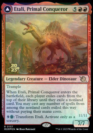 Etali, Primal Conqueror // Etali, Primal Sickness [March of the Machine Prerelease Promos] - Magic: The Gathering - Card Brawlers | Quebec | Canada |