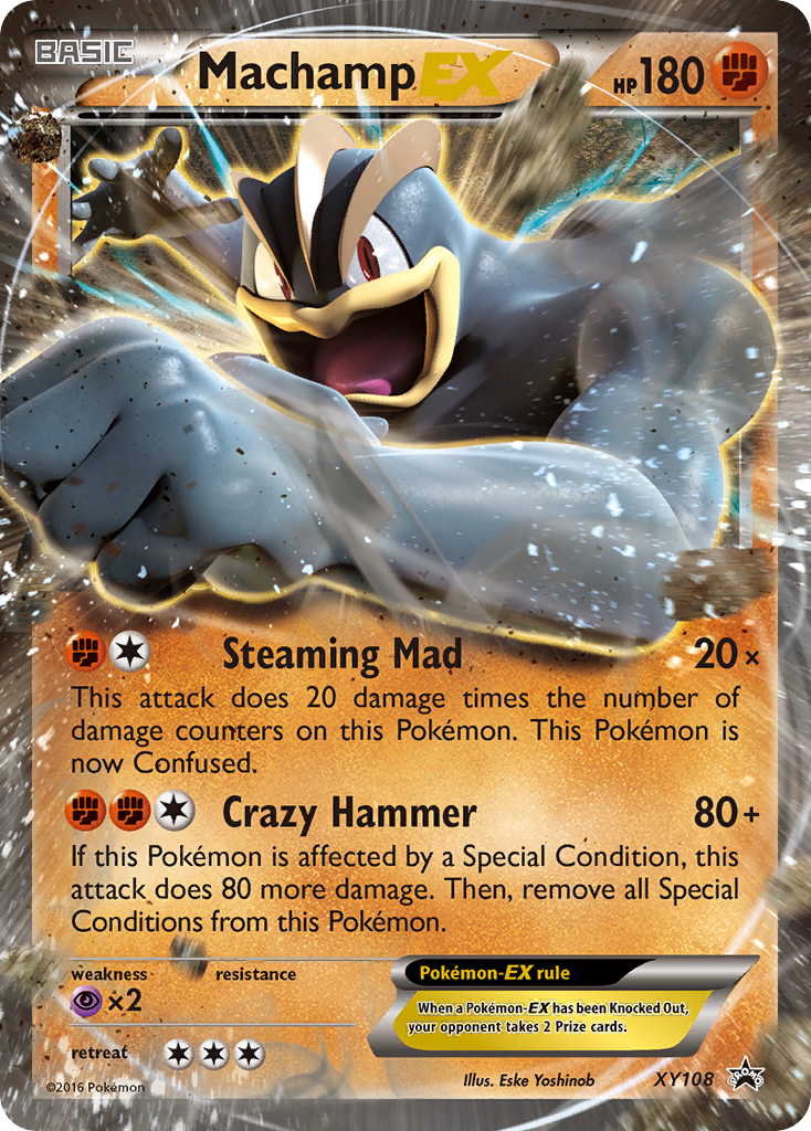 Machamp EX (XY108) [XY: Black Star Promos] - Pokémon - Card Brawlers | Quebec | Canada |