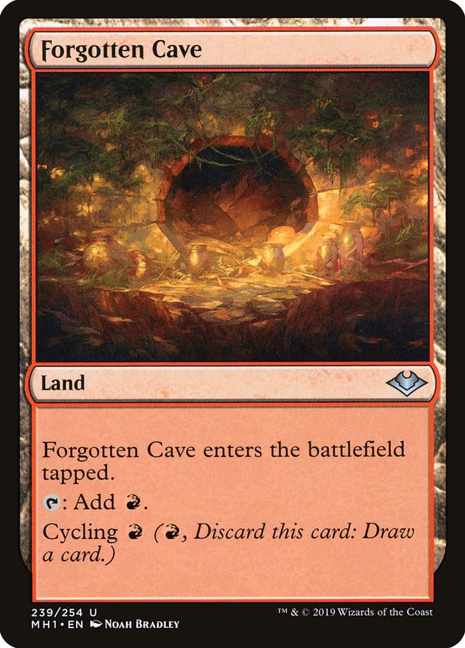 Forgotten Cave [Modern Horizons] - Magic: The Gathering - Card Brawlers | Quebec | Canada |