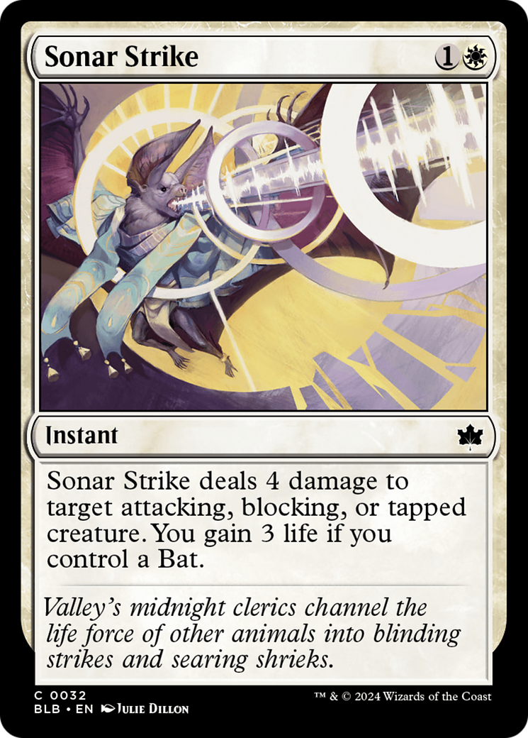 Sonar Strike [Bloomburrow] - Magic: The Gathering - Card Brawlers | Quebec | Canada |