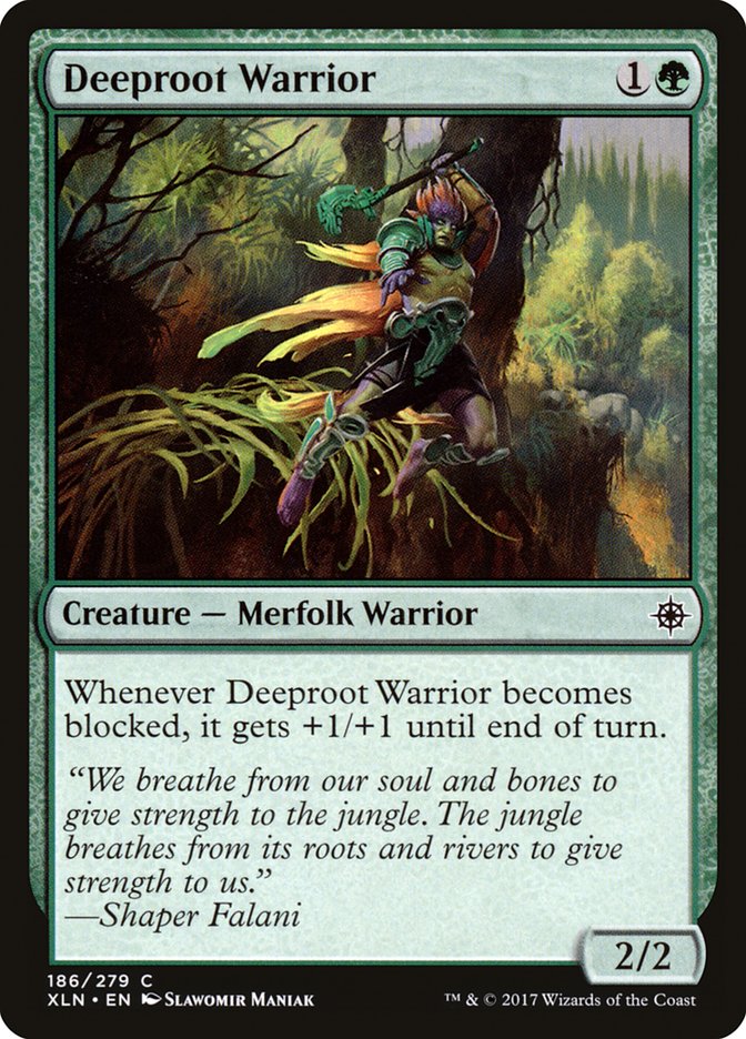 Deeproot Warrior [Ixalan] - Magic: The Gathering - Card Brawlers | Quebec | Canada |
