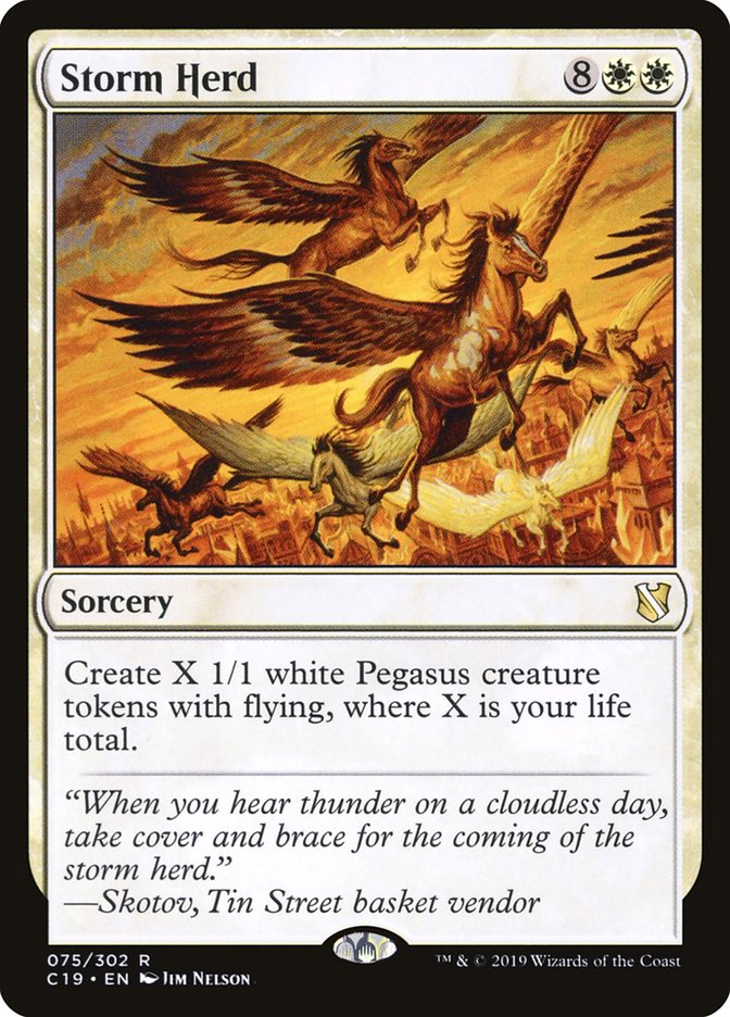 Storm Herd [Commander 2019] - Magic: The Gathering - Card Brawlers | Quebec | Canada |