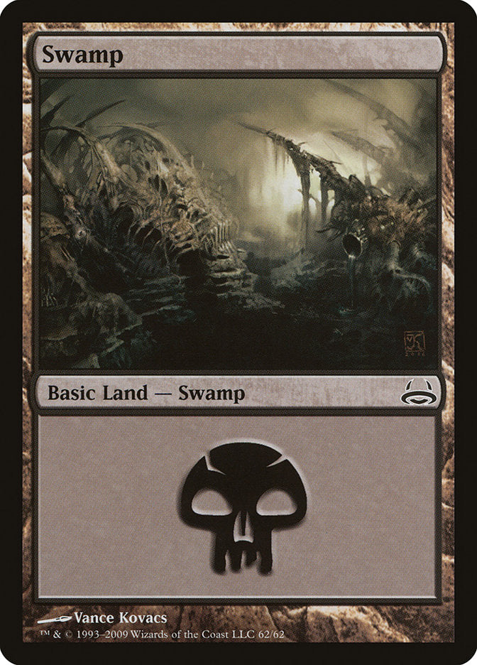 Swamp (62) [Duel Decks: Divine vs. Demonic] - Magic: The Gathering - Card Brawlers | Quebec | Canada |