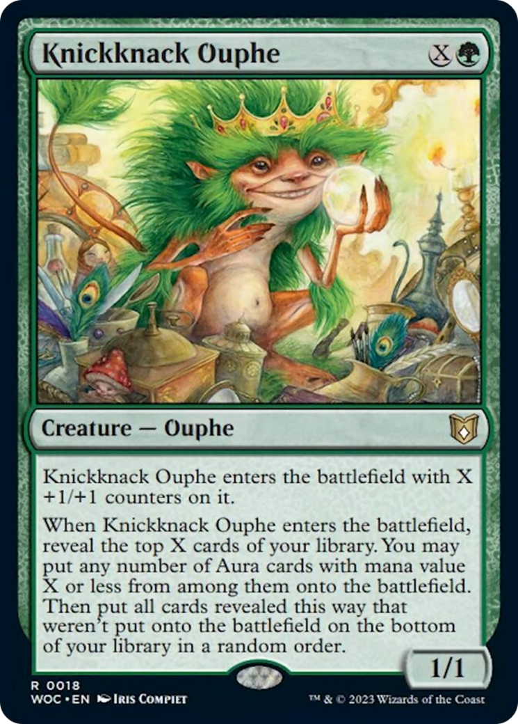 Knickknack Ouphe [Wilds of Eldraine Commander] - Magic: The Gathering - Card Brawlers | Quebec | Canada |