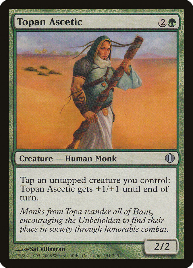 Topan Ascetic [Shards of Alara] - Magic: The Gathering - Card Brawlers | Quebec | Canada |