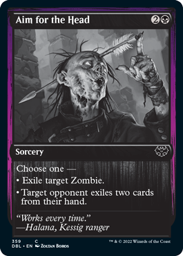Aim for the Head [Innistrad: Double Feature] - Magic: The Gathering - Card Brawlers | Quebec | Canada |