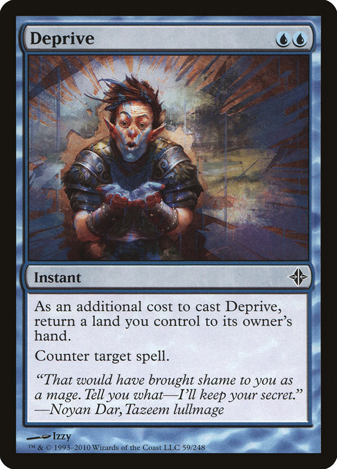 Deprive [Rise of the Eldrazi] - Magic: The Gathering - Card Brawlers | Quebec | Canada |