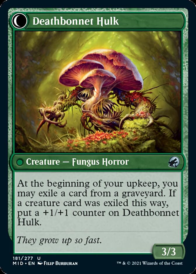 Deathbonnet Sprout // Deathbonnet Hulk [Innistrad: Midnight Hunt] - Magic: The Gathering - Card Brawlers | Quebec | Canada |