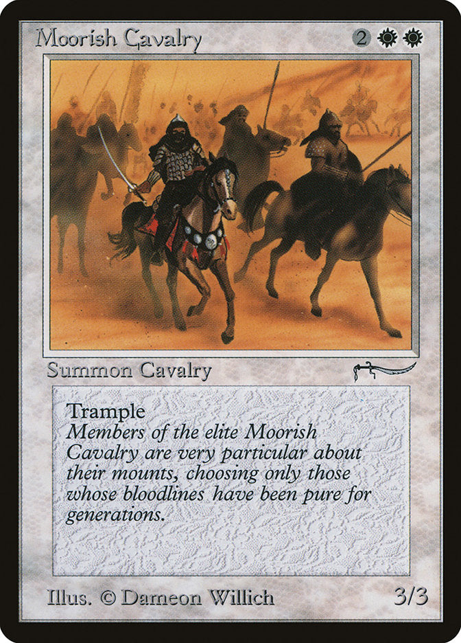 Moorish Cavalry (Dark Mana Cost) [Arabian Nights] - Magic: The Gathering - Card Brawlers | Quebec | Canada |