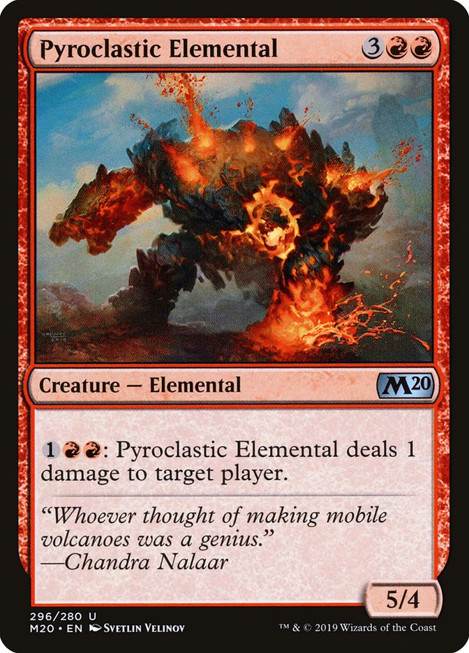 Pyroclastic Elemental [Core Set 2020] - Magic: The Gathering - Card Brawlers | Quebec | Canada |